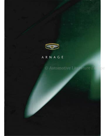 1998 BENTLEY ARNAGE BROCHURE DUITS, Nieuw