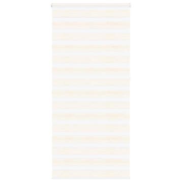 vidaXL Zebra rolgordijn 110x230 cm stofbreedte 105,9 cm, Verzenden, Nieuw