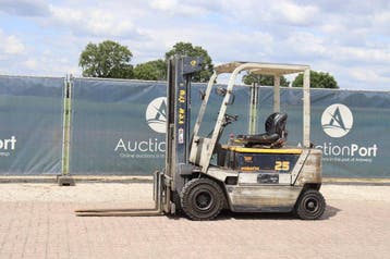 Veiling: Heftruck Komatsu FB25H-1E Elektrisch 2500kg, Ophalen