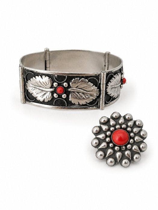 Sans prix de réserve - Ensemble de bijoux 2 pièces Argent, Bijoux, Sacs & Beauté, Bijoux anciens