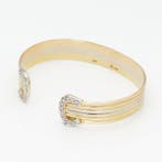 Bracelet - 18 carats Or jaune, Or blanc Diamant (Naturelle)