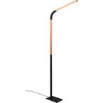Dimbare LED Vloerlamp Trion Rios 11W Warm Wit 3000K Mat Zwar, Huis en Inrichting, Verzenden, Nieuw