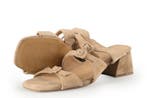 Manfield Muiltjes in maat 37 Beige, Verzenden, Beige, Zo goed als nieuw, Manfield