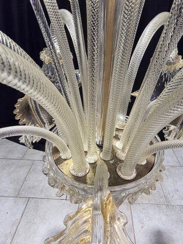 Lustre - Archetto - Verre de Murano - 6 lumières, Antiek en Kunst