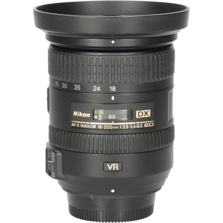 Nikon AF-S 18-200mm f/3.5-5.6G DX IF ED VR II CM7466, Audio, Tv en Foto, Foto | Lenzen en Objectieven, Overige typen, Gebruikt