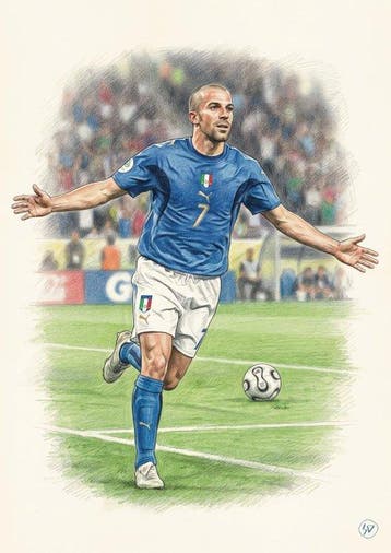 SDIMART 1996 - Lot of 2 Alessandro Del Piero and Francesco