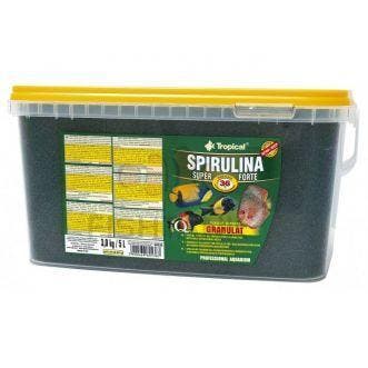 Tropical Super Spirulina Forte 36% - 21 ltr. (vlokvoer), Verzenden