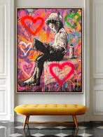 Joaquim Falco - BOY READING XXL, Antiek en Kunst