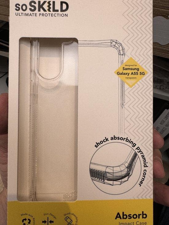 2dekans | SoSkild Samsung Galaxy A55 Absorb 2.0 Impact Case, Télécoms, Téléphonie mobile | Accessoires & Pièces, Enlèvement ou Envoi