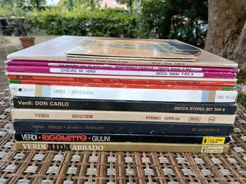 Verdi - Collection with 6 box sets + 6 LPs + 2 EPs - Diverse