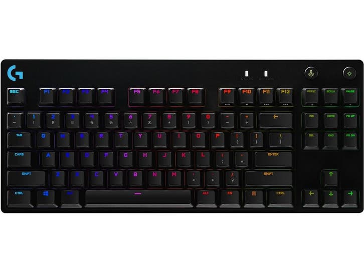Logitech G Pro - Mechanisch Toetsenbord - GX BLUE Clicky -, Games en Spelcomputers, Spelcomputers | Overige Accessoires, Zo goed als nieuw
