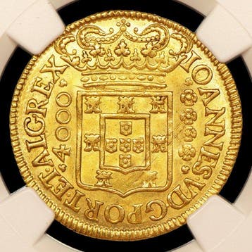 Portugal. D. João V (1706-1750). Moeda (4.800 Reis) 1714 -