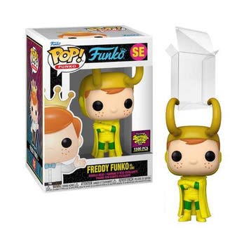 Funko Pop  Freddy Funko as Loki LE1500 Blacklight  Funko, Verzenden