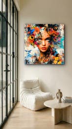 PLM-Art - Tropical Woman, Antiek en Kunst