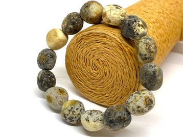 Amberliefhebberskeuze - Wild Marble-Geel-Melkachtig