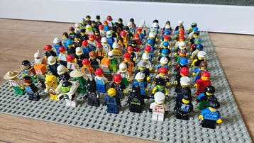 Lego Onderdelen - 100x LEGO Minifigures, Nieuw