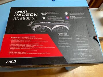 MSI RX 6500 XT - Computer - In originele verpakking, Nieuw