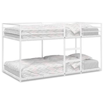 Stapelbed 90x200 wit | Retour deal | 35% korting, Kinderen en Baby's, Verzenden, Zo goed als nieuw, Stapelbed
