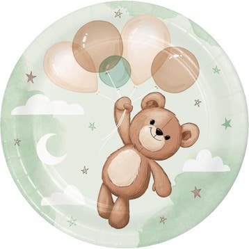 Borden Teddy Beer 18cm 8st, Verzenden