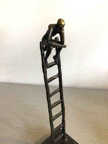 Corry Ammerlaan - sculptuur, “ De Denker “ Originele versie