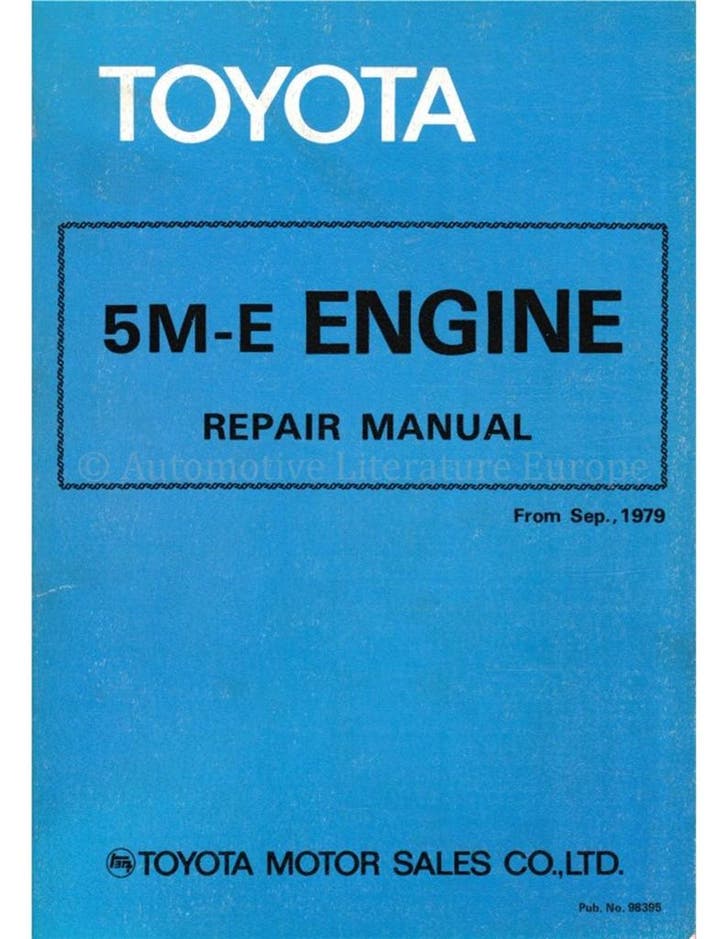 1979 TOYOTA CROWN MOTOR WERKPLAATSHANDBOEK ENGELS, Autos : Divers, Modes d'emploi & Notices d'utilisation