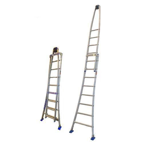 Solide 2-delige ruitenwasserladder 2×8 sporten, Bricolage & Construction, Échelles & Escaliers, Enlèvement ou Envoi