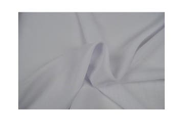15 meter chiffon stof - wit, Verzenden, 120 cm of meer, Wit, Polyester
