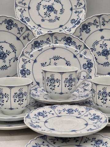 Tirschenreuth – Kaffee-Service – Porzellan mit blauem