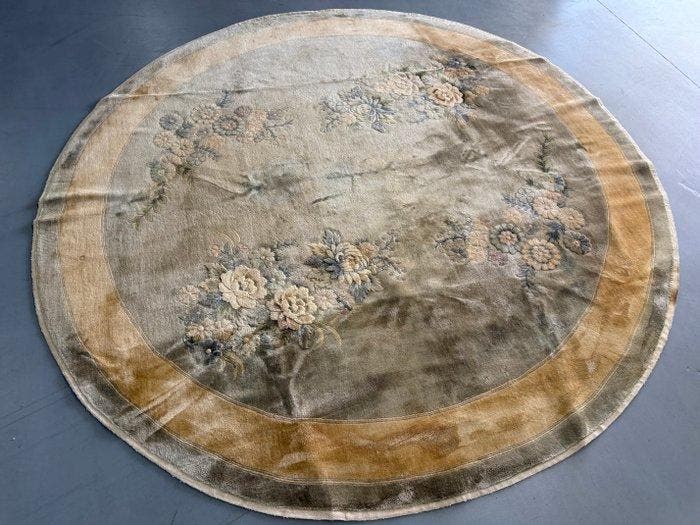 China Pekin Zijde - Tapijt - 245 cm - 245 cm, Huis en Inrichting, Stoffering | Tapijten en Vloerkleden