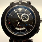 Versace - V-Race GMT & Alarm - Sans prix de réserve -, Nieuw