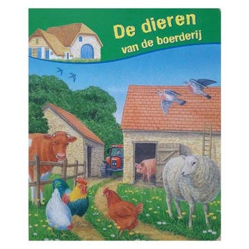 Kartonboek De Dieren van de Boerderij, Boeken, Verzenden, Nieuw