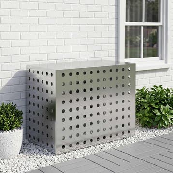 vidaXL Air Conditioner Hoes zilver 100 x 50 x 70 cm, Verzenden