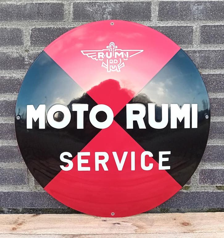 Moto rumi service, Verzamelen, Merken en Reclamevoorwerpen, Verzenden