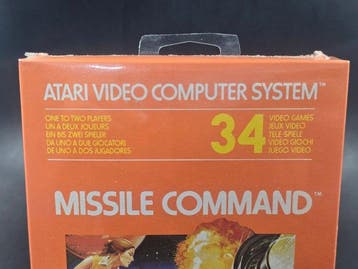 Atari - 2600 VCS - Missile Command - Videogame - In