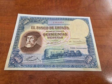 Spanje. - 500 Pesetas - 1935 - Pick 89
