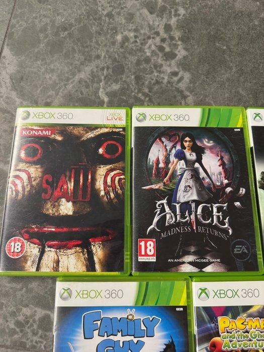 Microsoft - Xbox 360 - Lot of 5 - Videogame - In originele, Consoles de jeu & Jeux vidéo, Consoles de jeu | Accessoires Autre