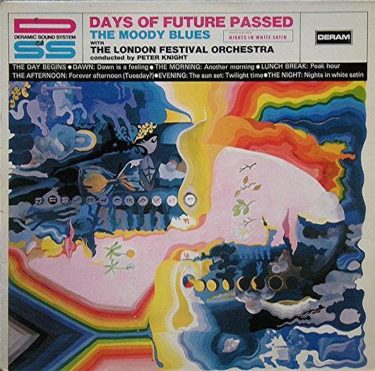 Moody Blues, The With The London Festival Orchestra - Days, Cd's en Dvd's, Vinyl | Rock, Gebruikt, Verzenden