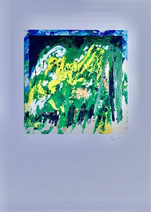 Mario Schifano (1934-1998) - Declino, Antiek en Kunst, Kunst | Designobjecten