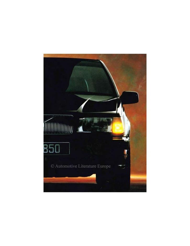 1991 VOLVO 850 BROCHURE NEDERLANDS, Boeken, Auto's | Folders en Tijdschriften