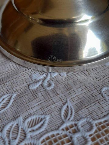 Panier à bonbons - Cristal, Argent 835 - Bonbonnière sur
