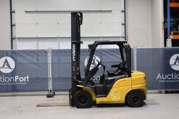 Veiling: Heftruck Hyundai 25D-9 Diesel 2330kg 5.0m 2017, Ophalen