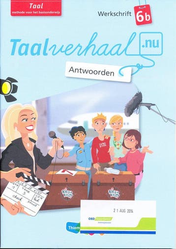 Taalverhaal Nu Antwoorden Werkschrift Taal 6B, Boeken, Verzenden, Nieuw