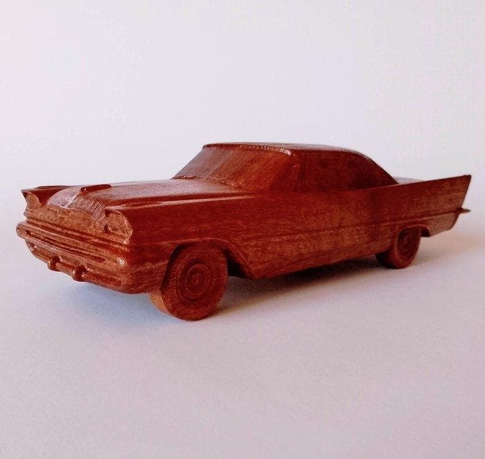 1:16 - Model coupé - DeSoto Fireflite 1957, Hobby en Vrije tijd, Modelauto's | 1:5 tot 1:12