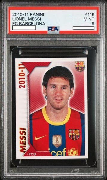 2010-11 Panini F.C.Barcelona Lionel Messi #116 Graded card -, Verzamelen, Nieuw