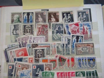 Frankrijk - postzegelverzameling, Gestempeld