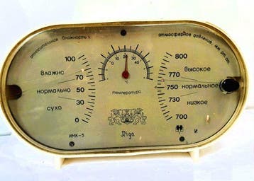 Weerstation - plexiglas, Plastic