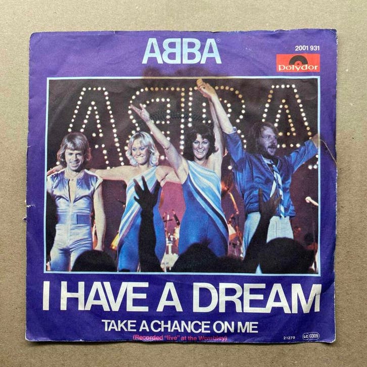 ABBA – I Have A Dream / Take A Chance On Me (1-7-Vinyl-Sing, Cd's en Dvd's, Vinyl Singles, Ophalen of Verzenden