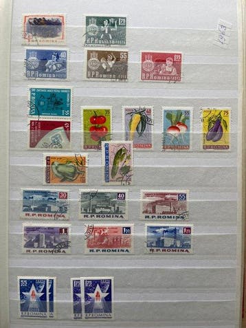 Roemenië 1963/2000 - Verzameling in 3 Dikke Stockboeken, Gestempeld