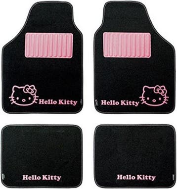 Vloermattenset voor auto Hello Kitty KIT3013 Universeel, Verzenden