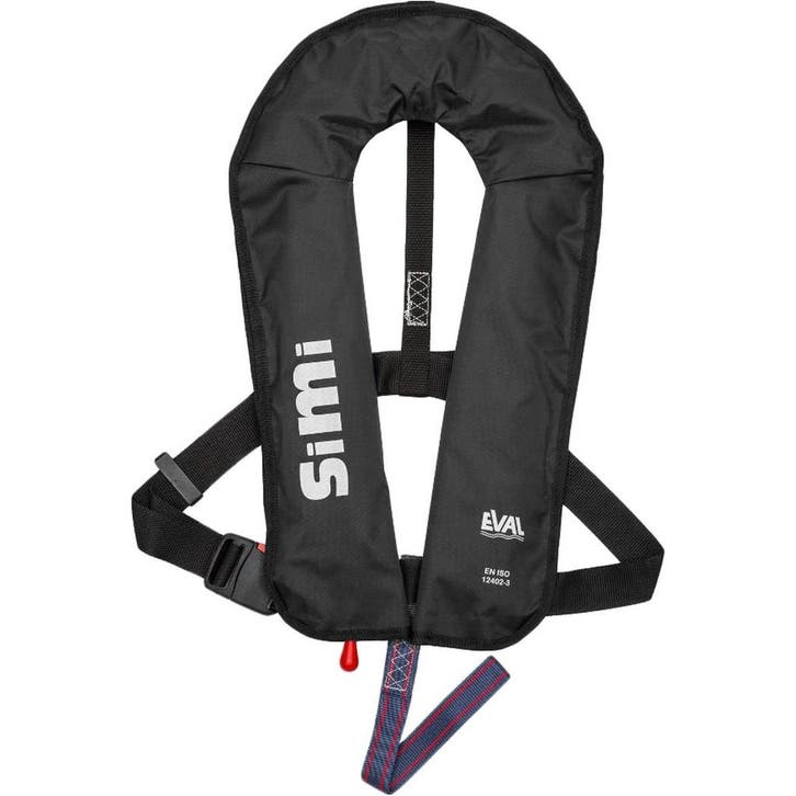 Eval Simi Automatisch Reddingsvest 160N Zwart, Watersport en Boten, Watersportkleding, Nieuw, Ophalen of Verzenden